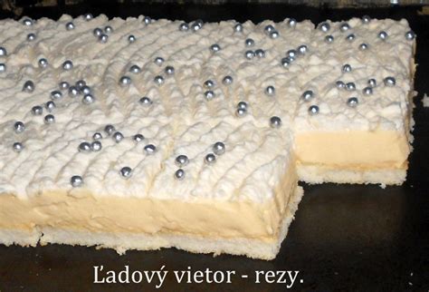 Ľadový vietor s meringue piškótou a vrstvami krému