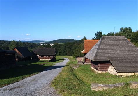 Pohľad na skanzen vo Svidníku