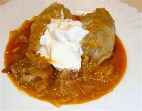 Plnený kapustný list (sarma)