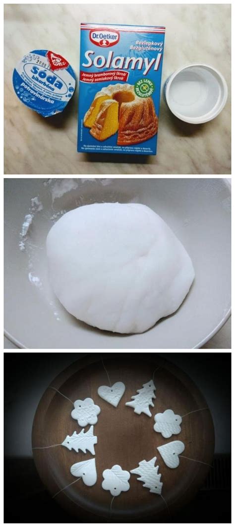 Ingrediencie na výrobu studeného porcelánu
