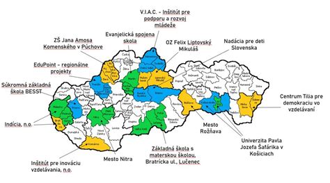 Mapa regionálnych názvov plnenej kapusty na Slovensku