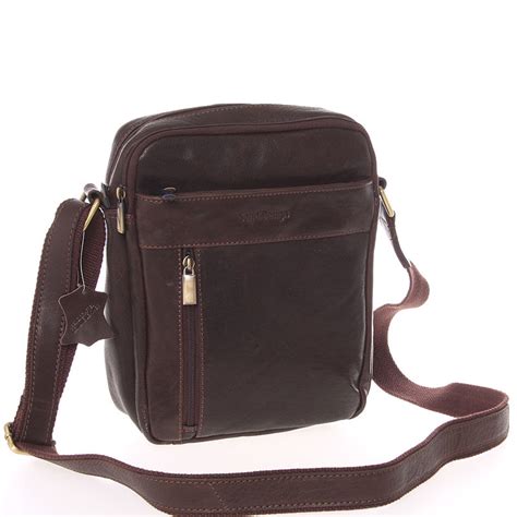 Štýlová pánska kožená taška