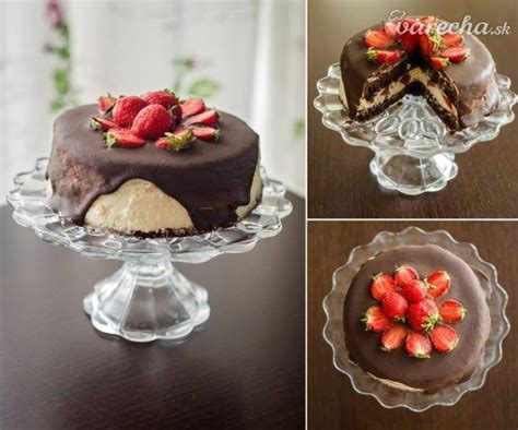 Hotová torta z mandľovej múky s jahodami