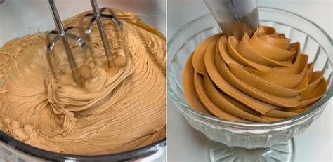 Šľahaná karamelová ganache