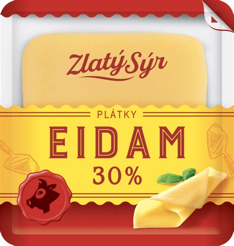 Plátky Eidam syra