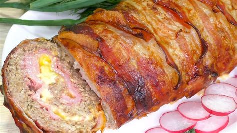 Roláda obalená v slanine