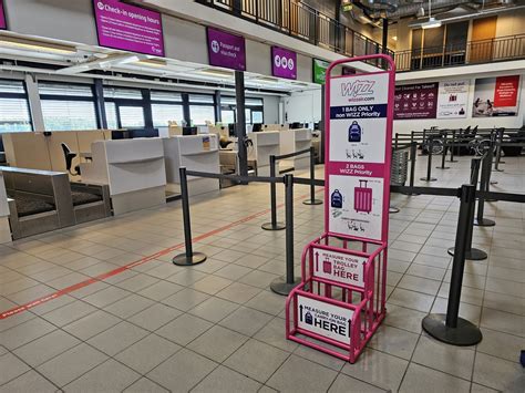 Povolené rozmery príručnej batožiny Wizz Air