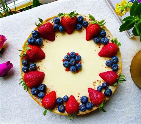 Cheesecake s ovocím
