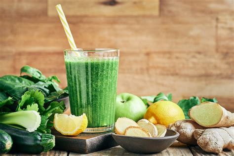 Zložky pre zelené smoothie