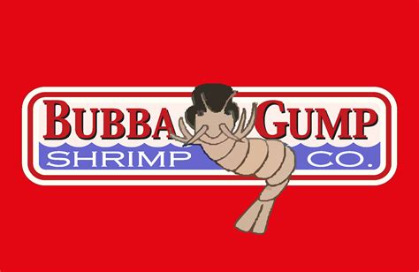 Logo reštaurácie Bubba Gump Shrimp Co.