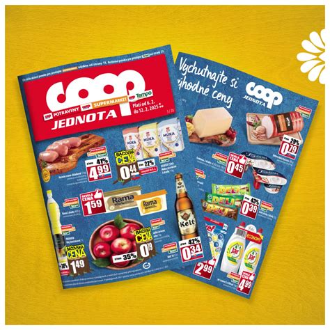 Akciové ceny v letáku supermarketu