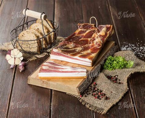 Tradičné slovenské jedlá, kde sa využíva domáca slanina