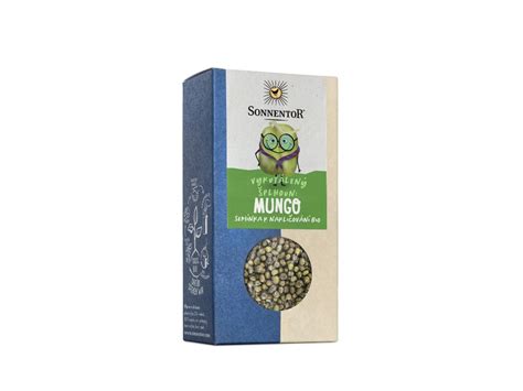 Obal produktu sterilizovaných klíčkov mungo