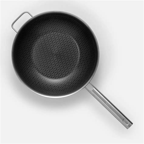 Schéma 5-vrstvovej nerezovej panvice wok