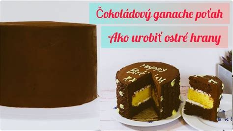 Zdobenie rezov čokoládou