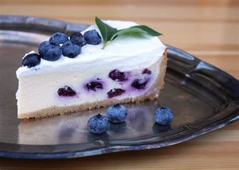 Cheesecake s čučoriedkami a tvarohom