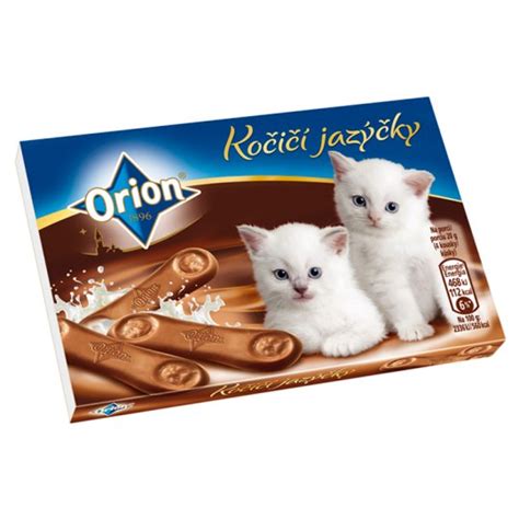 Hotové mačacie jazýčky na tanieri
