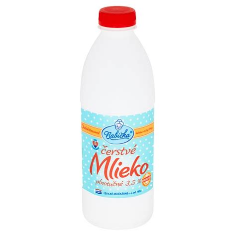 Čerstvé mlieko v chladničke