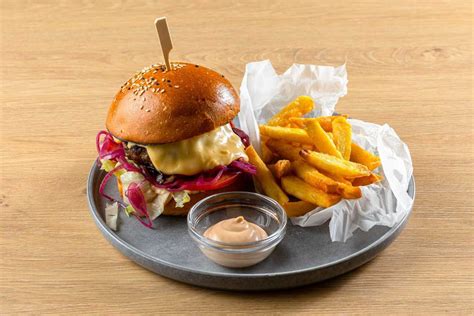Smash Burger a domáce hranolky