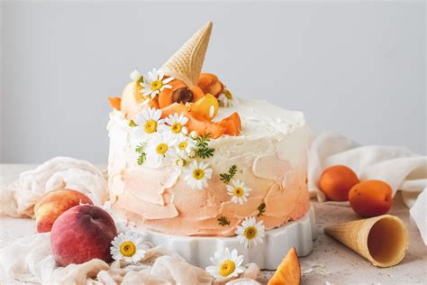 Torta s ombre efektom na boku