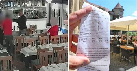 Účet na stole v reštaurácii