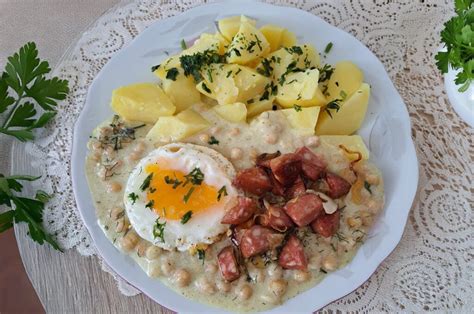 Prívarok s volským okom a zemiakmi