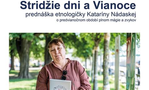 Katarína Nádaská etnologička