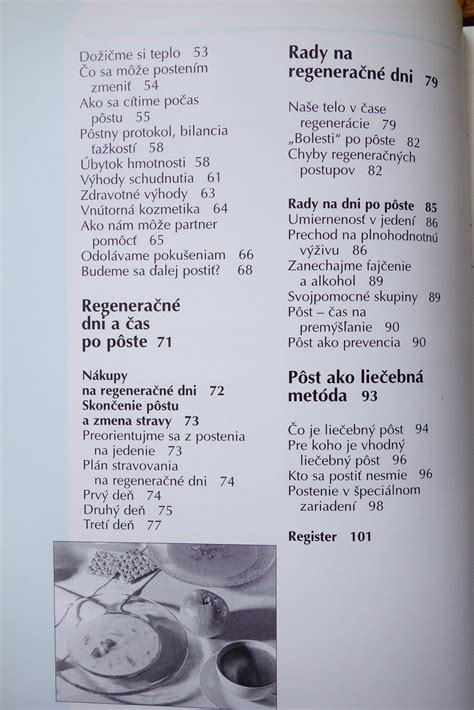 Ilustrácia rôznych kulinárskych výrazov na jedálnom lístku