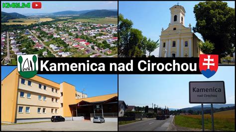 Mapa obce Kamenica nad Cirochou a okolia