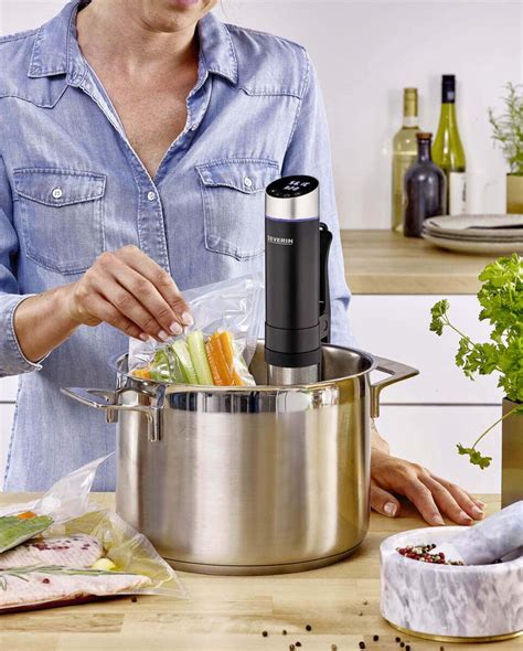 Sous vide varič a jeho komponenty
