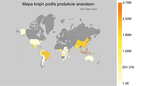 Mapa svetovej produkcie rýb