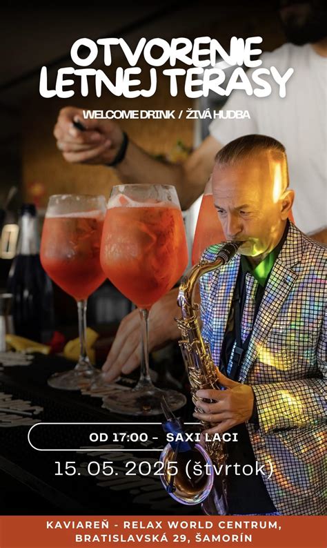 Fotografia letnej terasy DEPO Restaurant pripravenej na oslavu