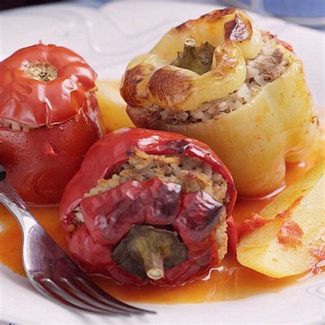 Plnená paprika pečená v rúre