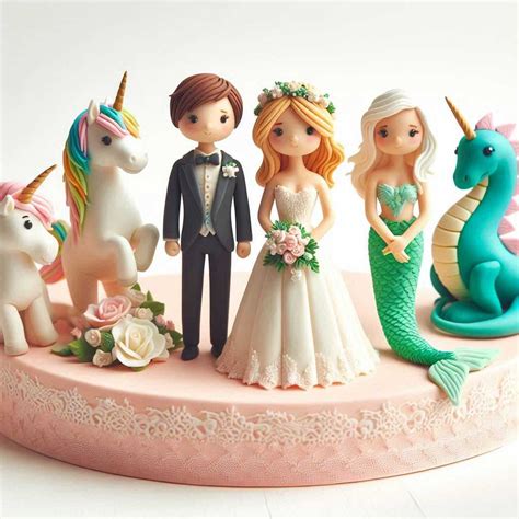 Marcipánové figúrky na torte