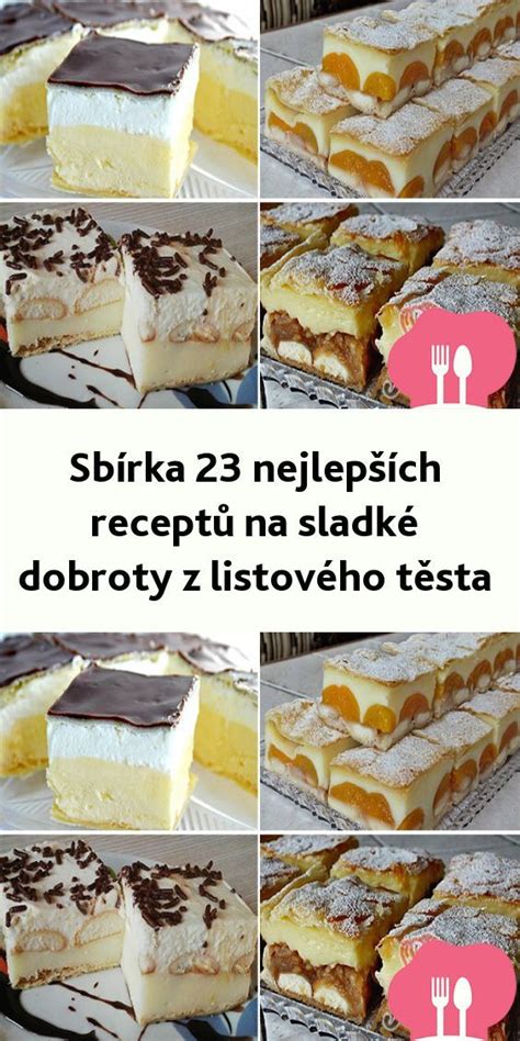 Sladké dobroty z cukrárne