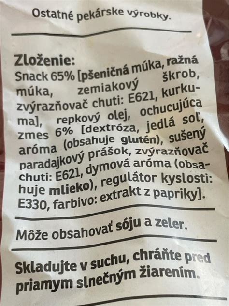 Zloženie živánskej pochúťky