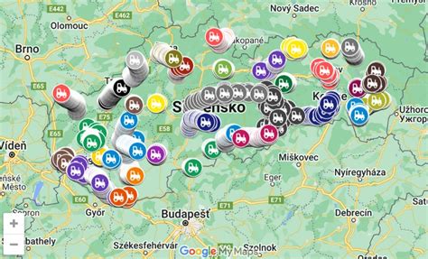 Mapa verejných grilovacích zón v mestách na Slovensku