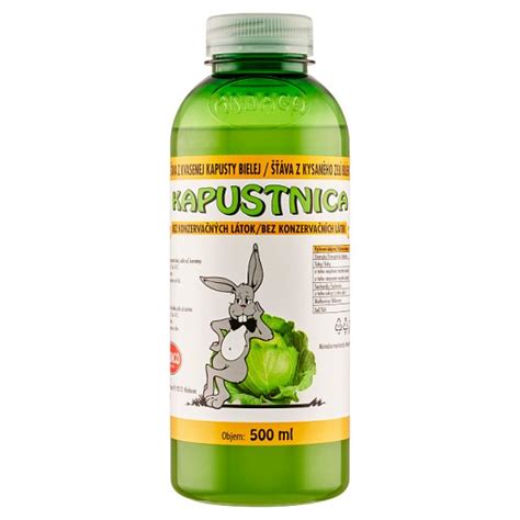 Šťava z kvasenej kapusty