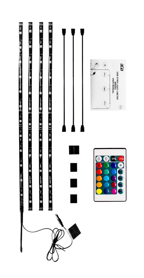 LED pásik za televízorom pre zníženie únavy očí
