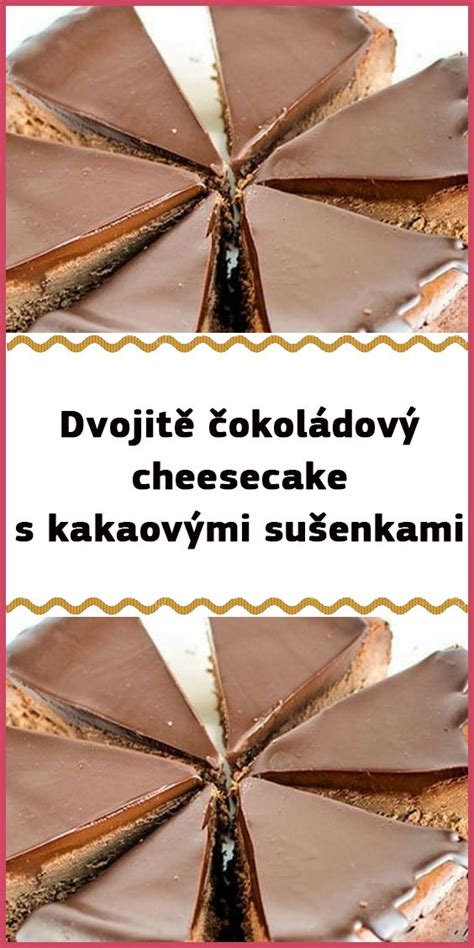 Cheesecake s kakaovými ostrovčekmi