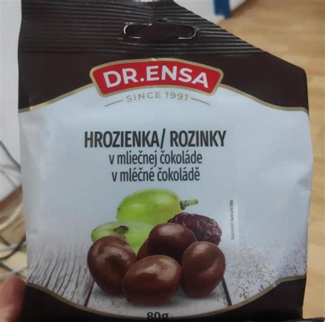Víťazné hrozienka v čokoláde Choco Moment