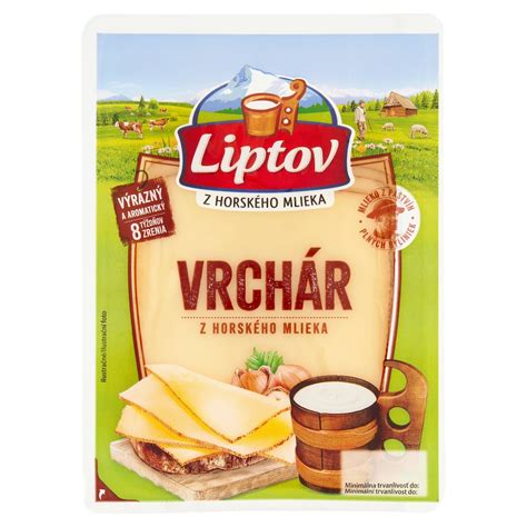 Syr Liptov Vrchár Výrazný Plátky