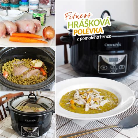 Fotka hotovej zeleninovej polievky z pomalého hrnca