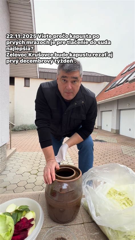 Návod na čistenie suda po kapuste