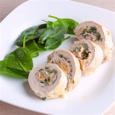Ingrediencie na mäsovú roládu so špenátom