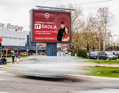 Reklamný bilbord s 