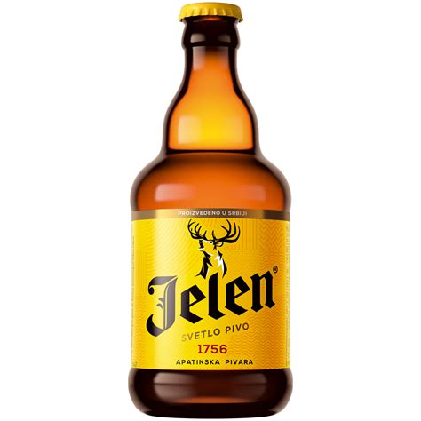Tradičné srbské pálenky a pivo Jelen