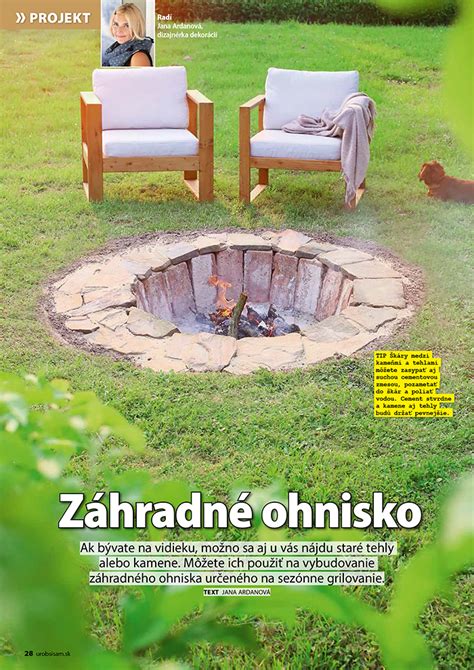 Moderné záhradné ohnisko s možnosťou grilovania