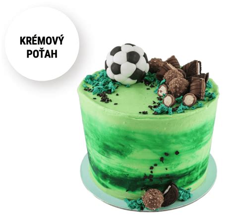 Torta v tvare futbalovej lopty