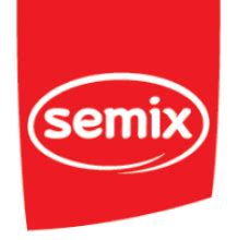 Logo spoločnosti SEMIX PLUSO alebo balenie ich produktu